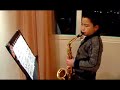 ten-year-old saxphonist