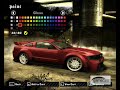 NFS MW Mustang GT Tuning (Wee-Gm-Razor)