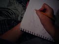 Dragon Tattoo Design Initial Sketch.