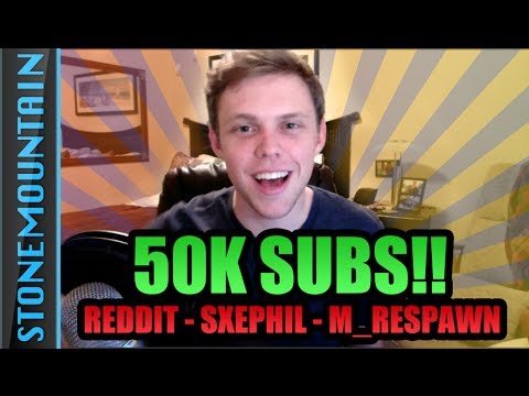 50K SUBS THANK YOU!!! SxePhil Shoutout, Reddit Homepage, Machinima Respawn Feature