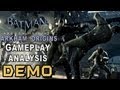 Batman Arkham Origins -  Combat Analysis & Blackgate Gameplay