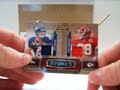 BOXES 9+10 2008 GRIDIRON GEAR 16 BOX CASE