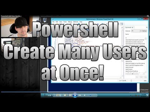 Powershell Add Multiple Users Quickly