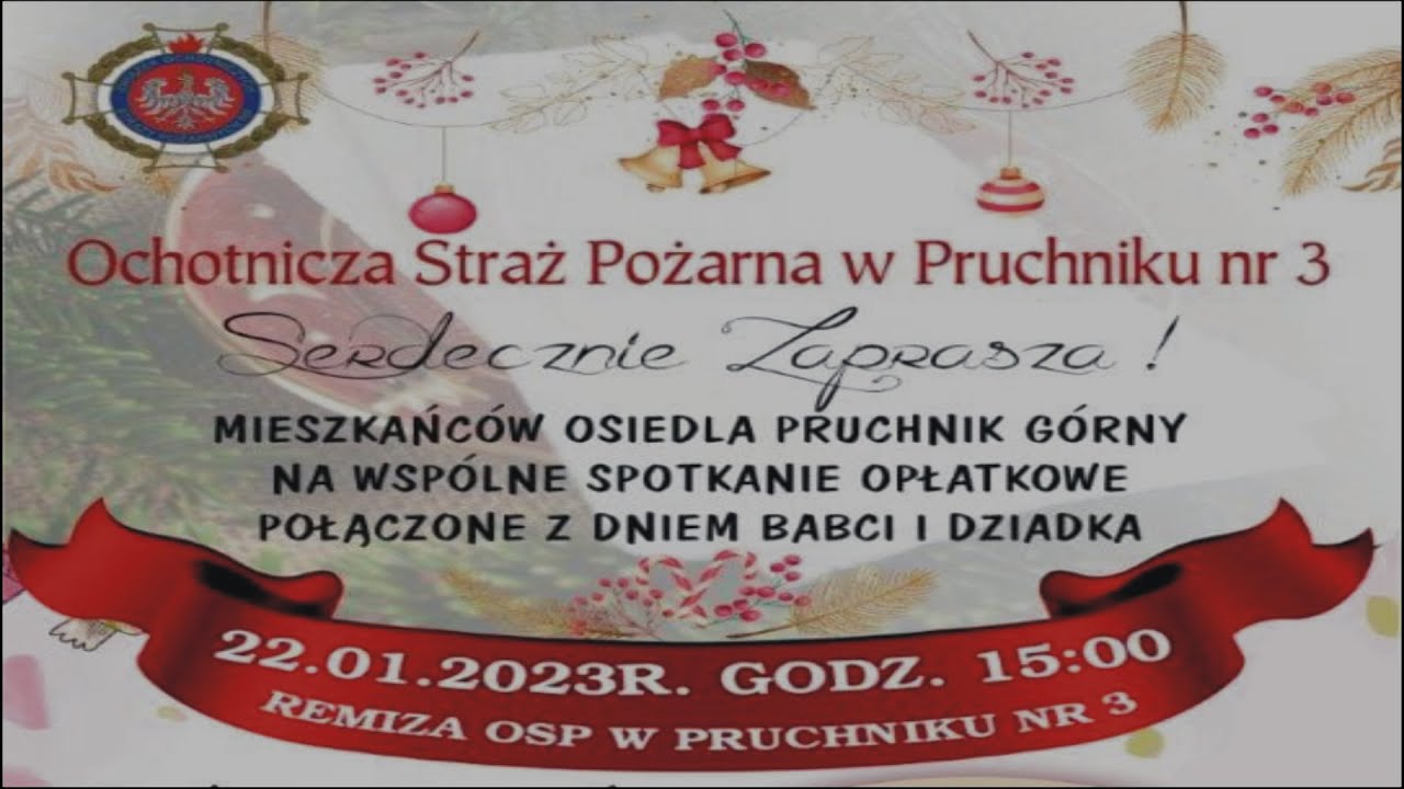 SPOTKANIE KOLĘDOWE Pruchnik Górny 2023