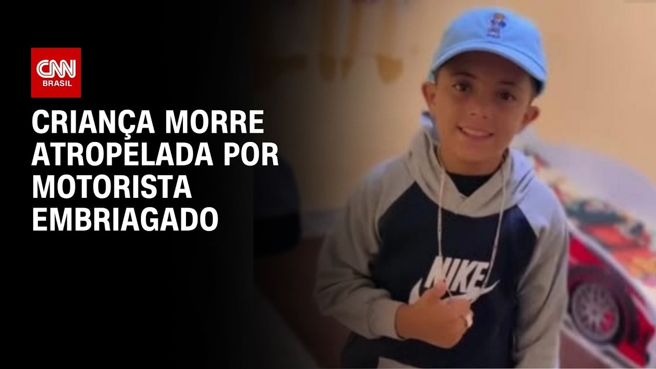 Menino morre atropelado por motorista bêbado em Sorocaba (SP) | CNN NOVO DIA