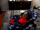 Jordan watching football