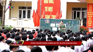 Tuyên truyền phòng chống ma túy và ATGT cho học sinh