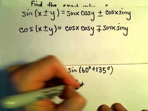 how to prove sum and difference identities