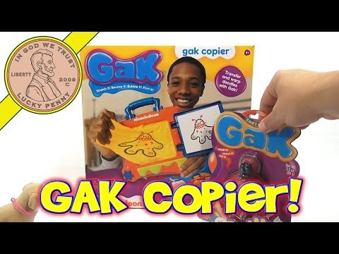 gak - Gak Copier is the ultimate Nickelodeon Gak doodle tool that transfers your drawings onto Gak! Watch our feature product video. Buy Here ▷ http://luckypennysh...