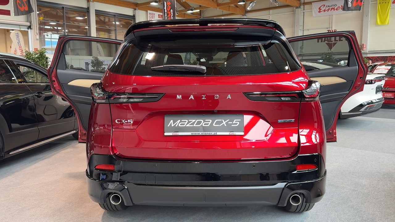 MAZDA CX-5 2026 with SPORTY ACCESSORIES (EUROPE) - BOOT SPACE, headroom, EASY ENTRANCE to the rear