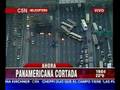 Feinmann y el corte de la Panamericana