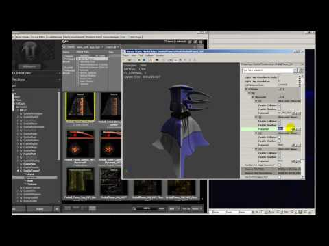 how to attach objects in udk