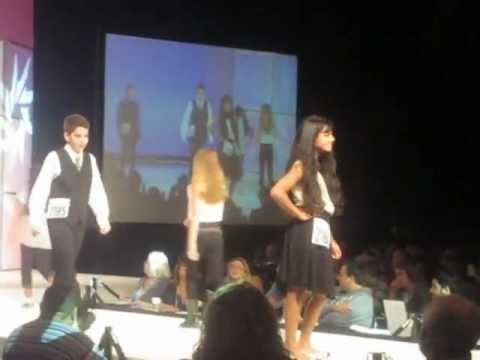 TheEvent Orlando - Jakob walks the runway at the black and white event, 2000 plus people in the audience along with directors/producers/talent scouts from Disney and Nickelodeon.