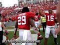 NCSU Wolfpack vs ECU Pirates post-game celebration