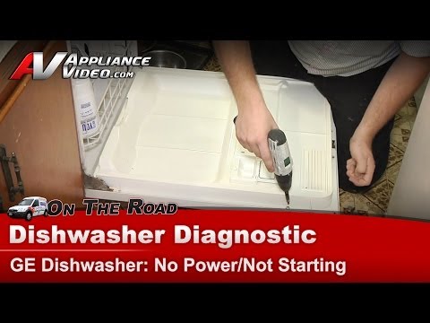 how to use ge dishwasher