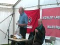 Arthur Scargill speaking