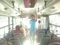 pedir limosna en camion como miembro de un centro de reabilitacion