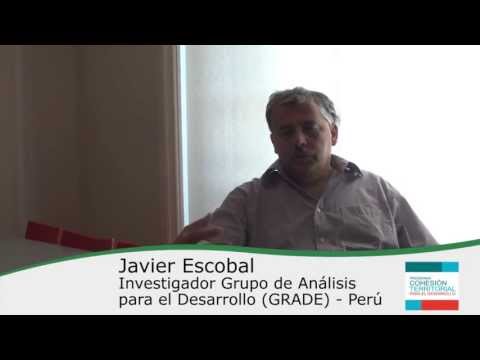 Javier Escobal – Cápsulas Cohesión Territorial para el Desarrollo