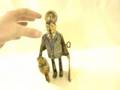 VINTAGE MARX JOE PENNER WIND-UP TIN TOY