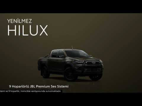 YENİlmez Hilux Invincible İle Doğada Kuş Cıvıltısı Şehirde Konser Ortamı