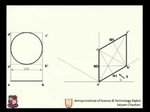 how to draw isometric projection