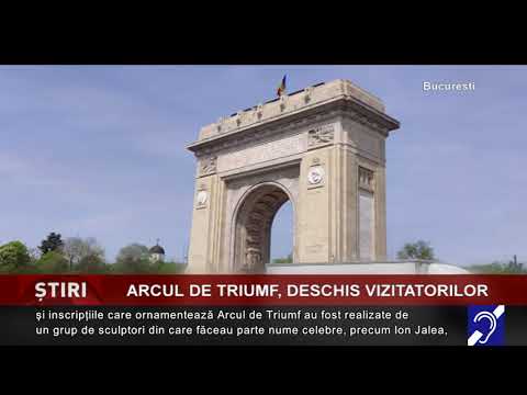 Arcul de Triumf, deschis vizitatorilor