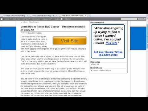 WordPress Plugin Builds Clickbank Sites