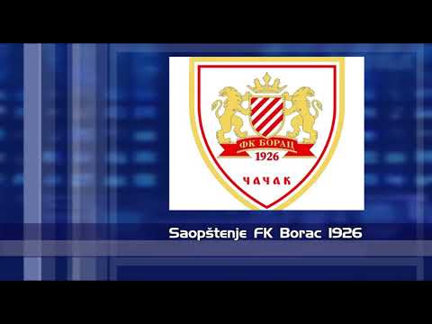 САОПШТЕЊЕ ФК БОРАЦ 1926 ПОВОДОМ ИНЦИДЕНТА НА УТАКМИЦИ СА ФК ГРАФИЧАР