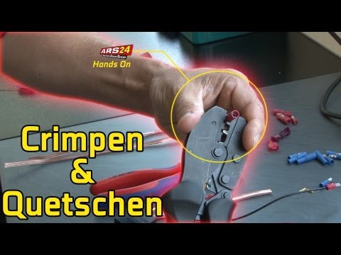 Crimpen & Quetschen || TUTORIAL || ARS24
