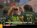 Shahid Afridi great over to Sehwag - Takes his wicket in the end