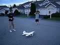 Slow Flyer: Scratch Built RC Foam Plane First Flight