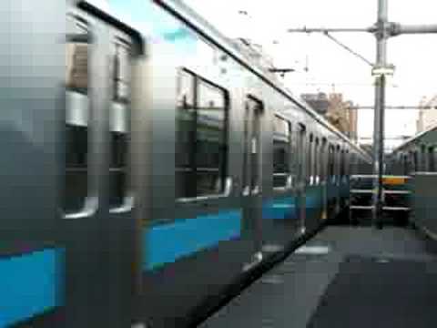 ２０９系発車～