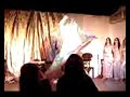 el ballet salamat dirigido por la profesora zahira nahid interpretando acient ruins, en el espacio artistico colette del paseo la plaza.