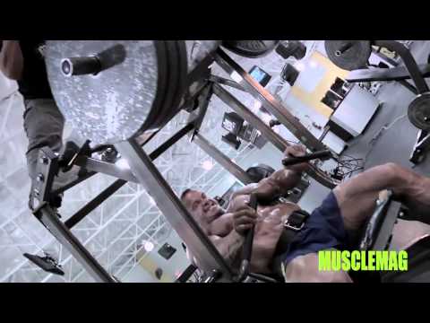 Rockel - German engineering and a high-volume chest workout have helped IFBB Pro Ronny Rockel build pecs of steel!