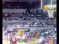 Johnny Abarrientos at the line