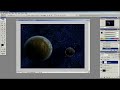 a quick space scene i made in adobe photoshop