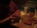 Eating A 8-Pound Pizza & Getting Electrocuted In The Butt!