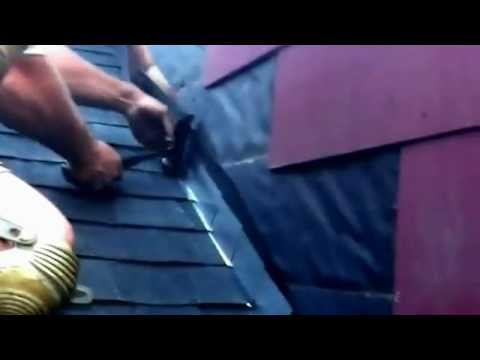 how to attach roof flashing