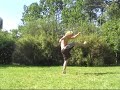 my friend Adam training...