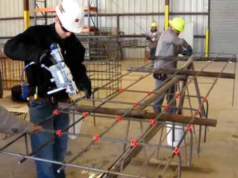 how to fasten rebar