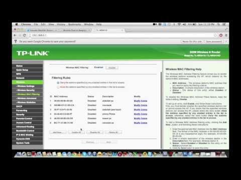 how to block facebook in tp link router