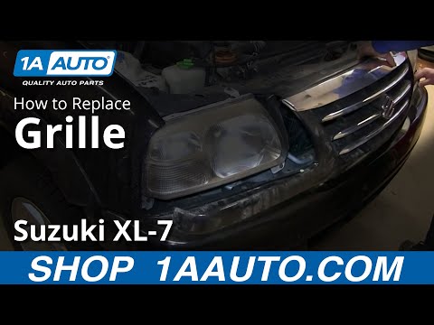 How To Install Replace Front Grille Suzuki XL-7