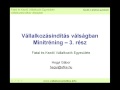Vállalkozásindítás válságban - Minitréning - 3. rész