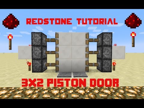how to make a 3x2 piston door