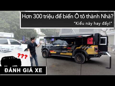 Hơn 300 triệu để biến Ô tô thành Nhà? Kiểu này hay đấy! |XEHAY.VN|