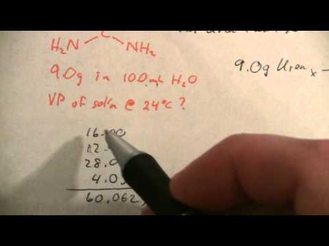 how to calculate vapor pressure