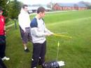 conrad doin archery, goes over lol conrad doin archery, goes over lol