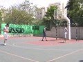 כדור ברשת נגד מורן רוט