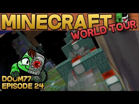 Minecart Elevator - The Minecraft World Tour - S4E024 | Docm77