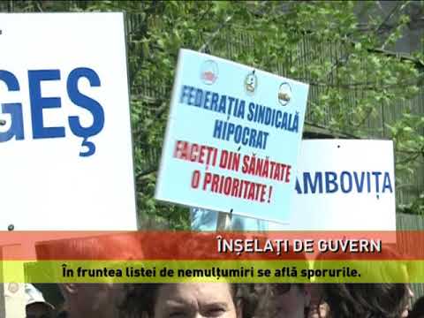 Angajații din Sănătate, nemulțumiți de creșterile salariale